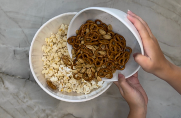 Get Ready for Game Day: Buttery Garlic Popcorn Trail Mix