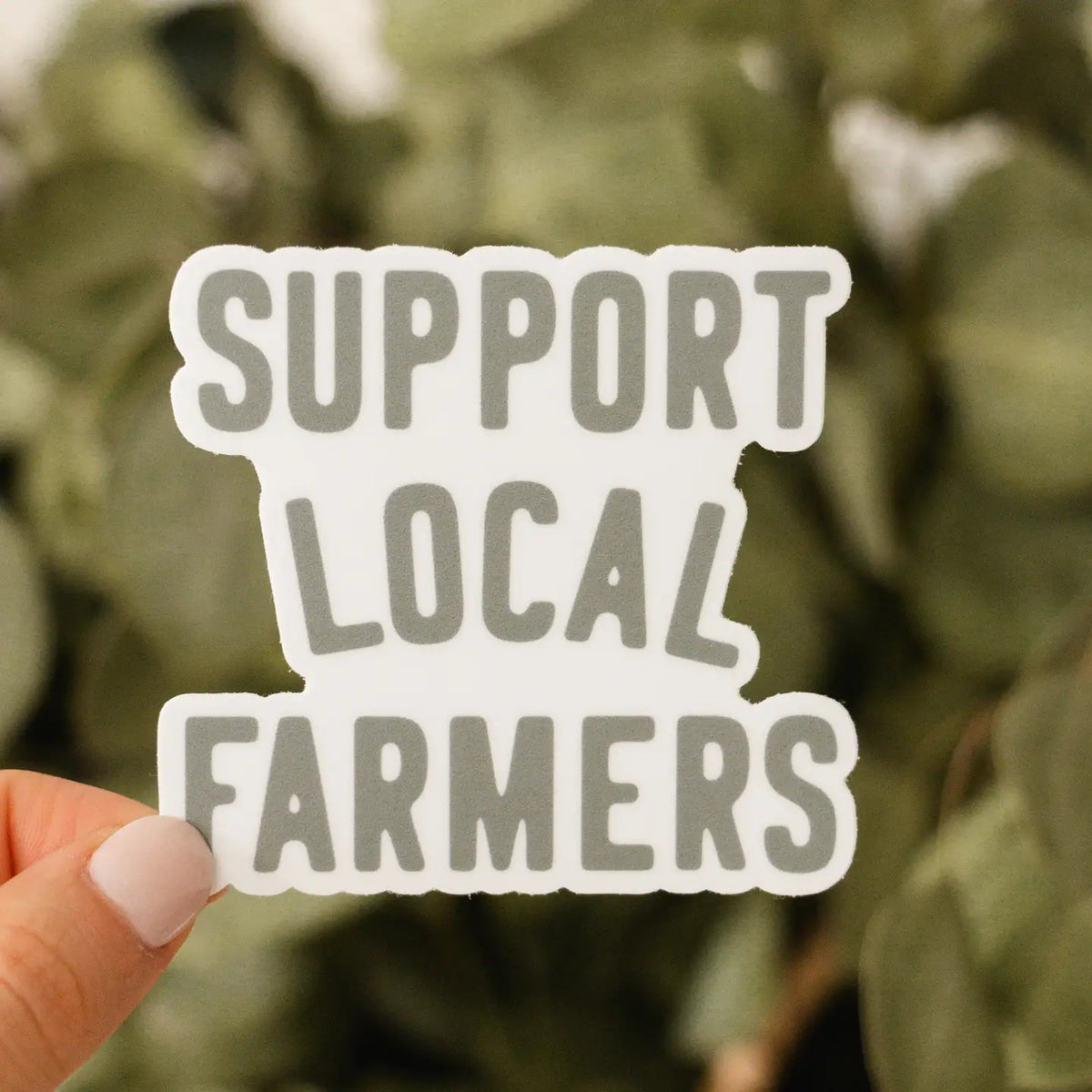 Support Local Sticker Support Local Farmers Sticker – Poppin Cobs