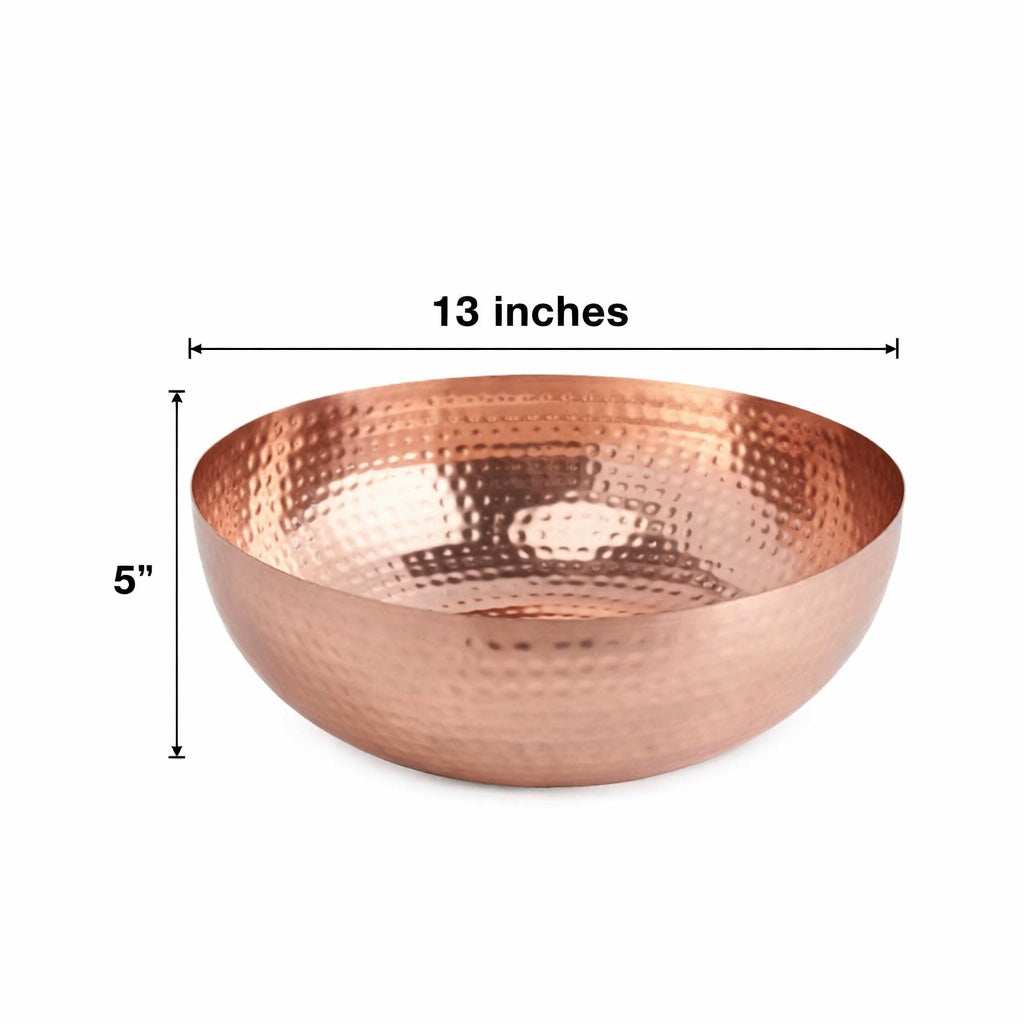 Copper Serving Bowl - With Poppin' Cobs 3-Pack