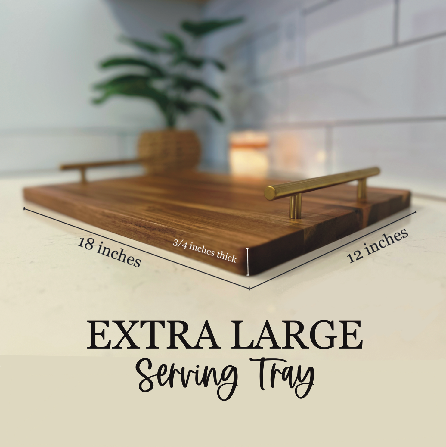 Custom Engraved Serving Trays