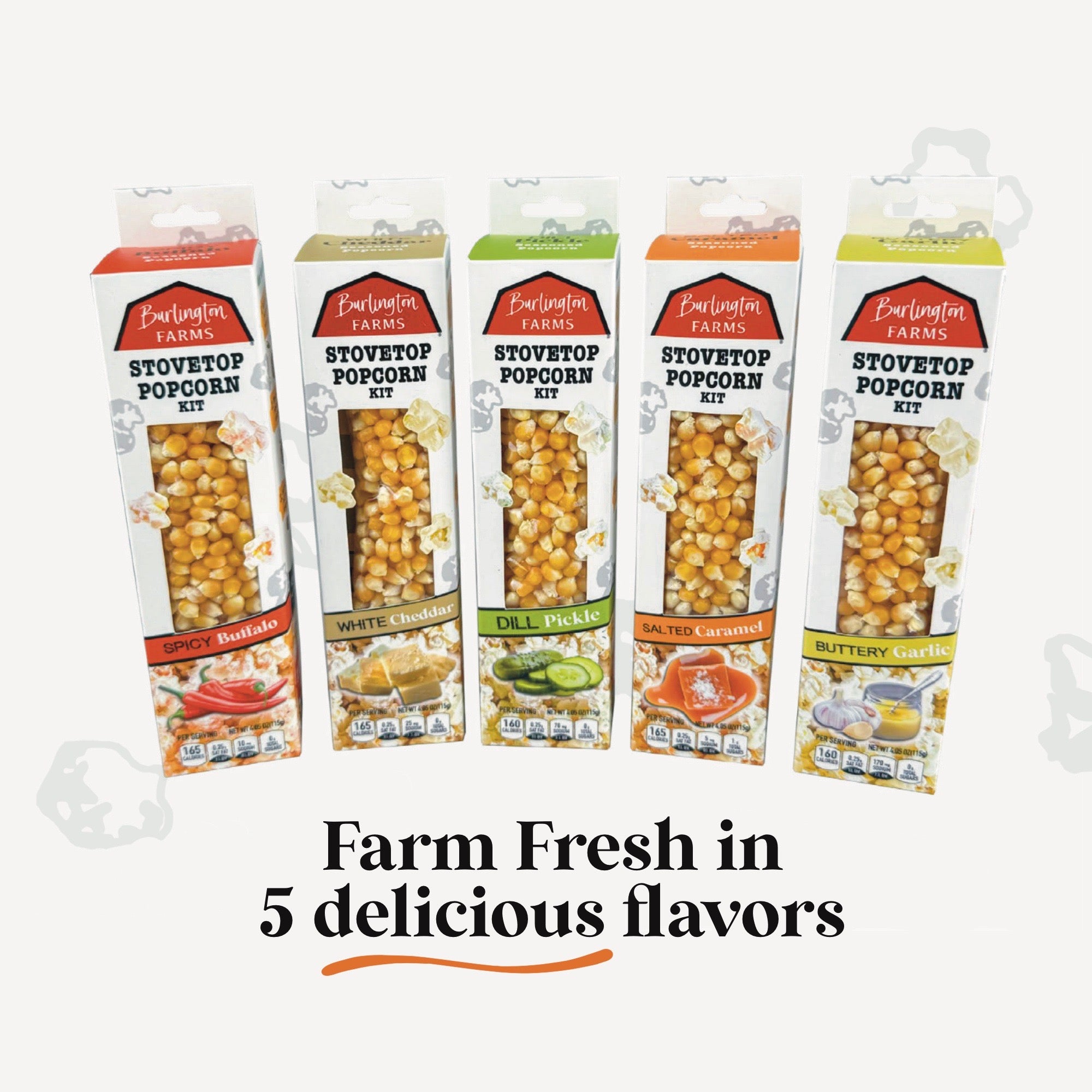 Stovetop Popcorn Kernels - Great for Movie Night, Flavor Variety