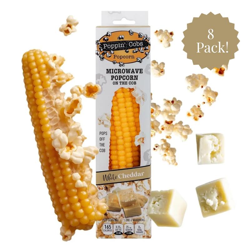 Popcorn on the Cob - Poppin' Cobs Microwave Popcorn, Non-GMO – Poppin Cobs