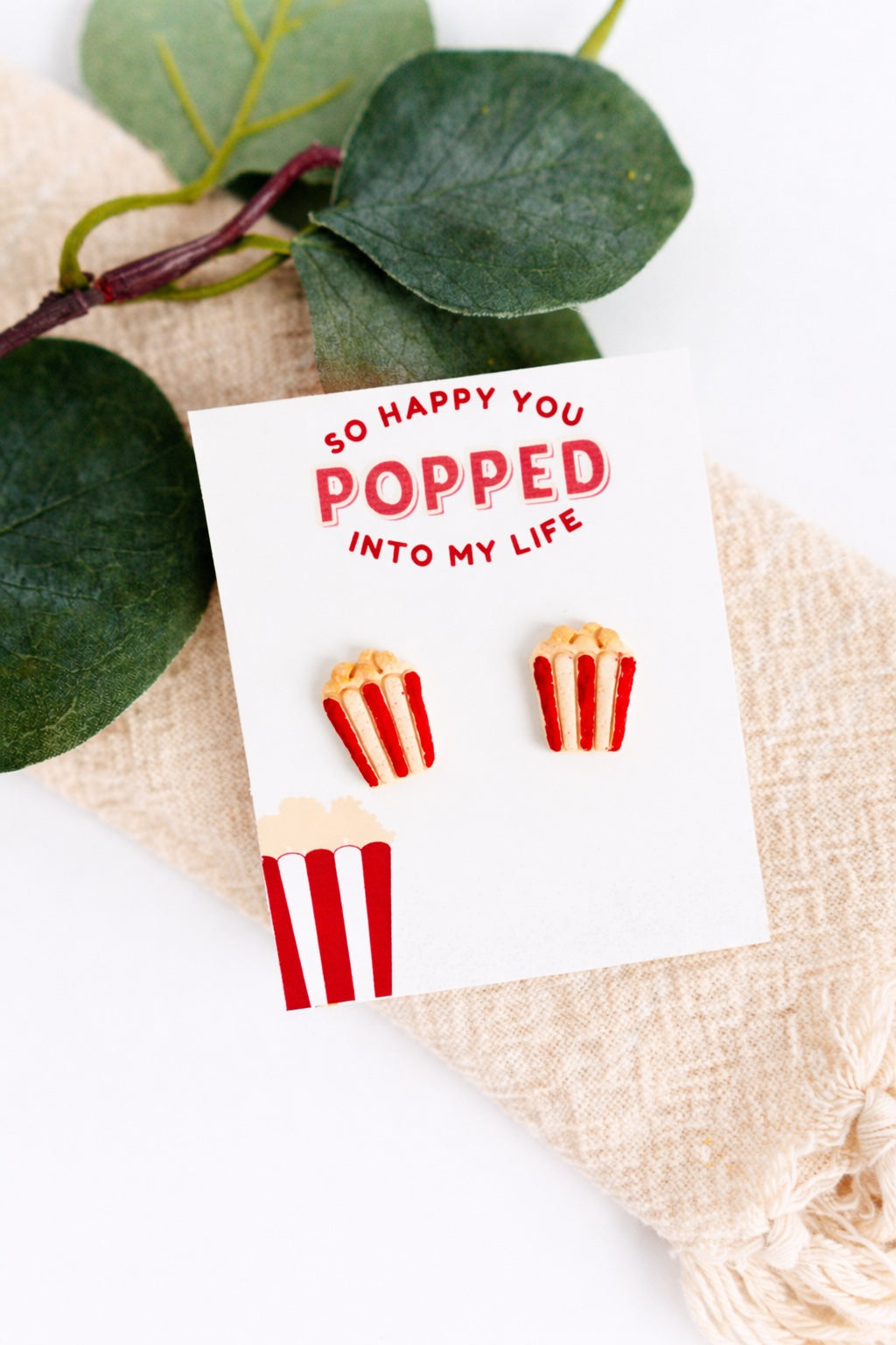 Popcorn Stud Earrings